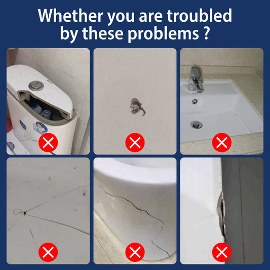 🪒KLAISE® Worry-Free Helper🏗!Ceramic Tile Crack Repair Paste Kit