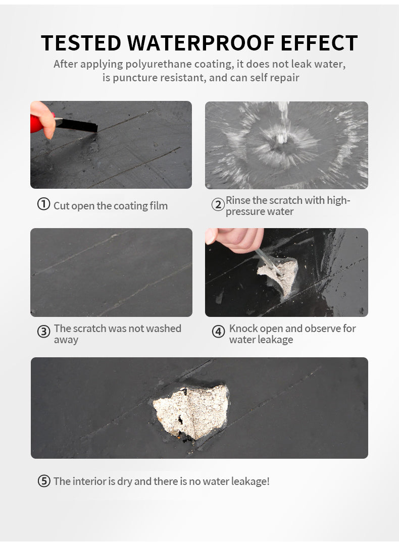 KLAISE®🏠Polyurethane Waterproofing and leak repair Eco-friendly coating