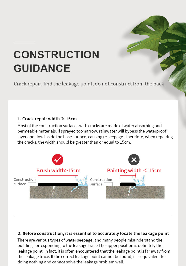 KLAISE®🏠Polyurethane Waterproofing and leak repair Eco-friendly coating