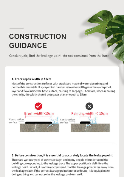 KLAISE®🏠Polyurethane Waterproofing and leak repair Eco-friendly coating