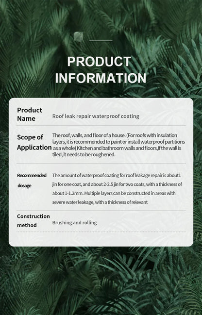 KLAISE®🏠Polyurethane Waterproofing and leak repair Eco-friendly coating
