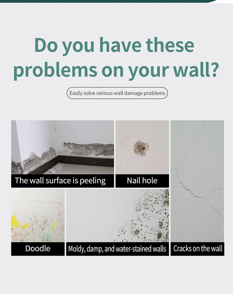 KLAISE® Waterproof Free shipping Wall Repair Paste