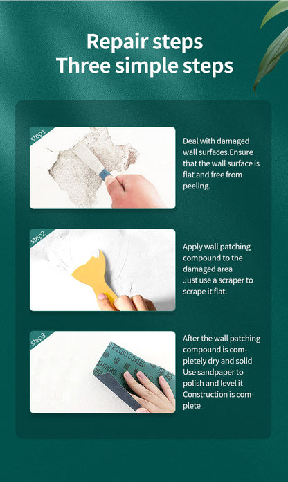 KLAISE® Waterproof Free shipping Wall Repair Paste
