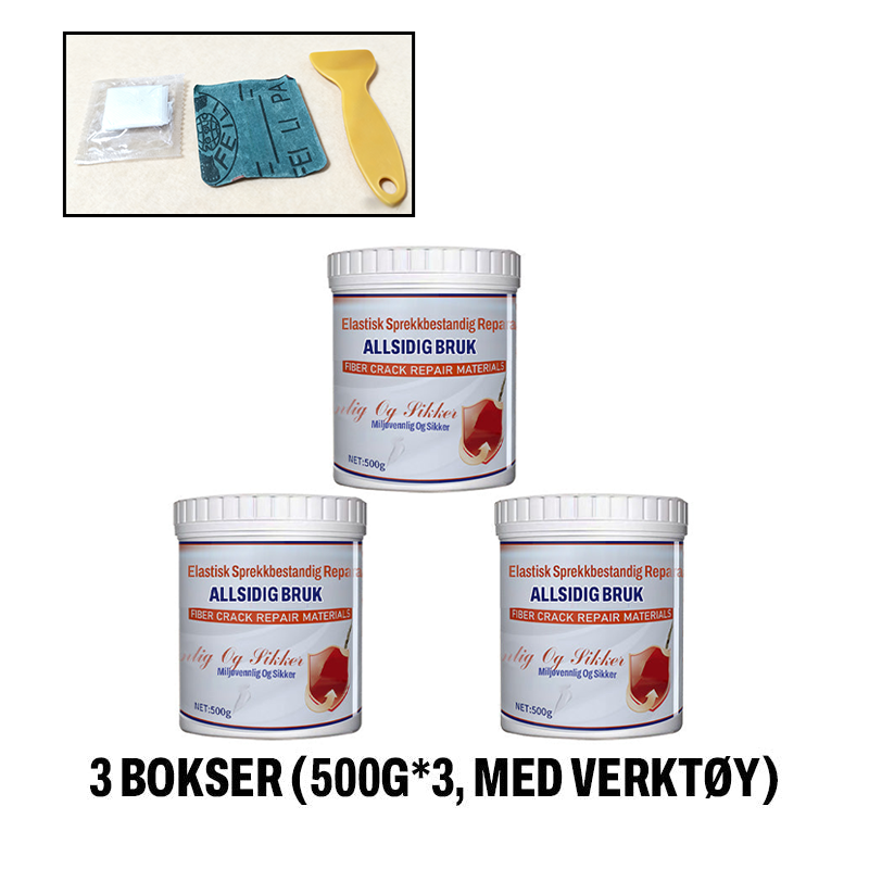 ⏳Time-limited 50% OFF⏰Elastic Crack Resistant Wall Repair Paste