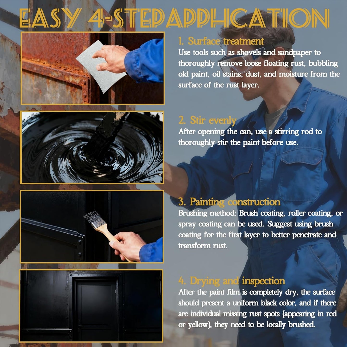 KLAISE®✅Water-based Metal Rust Remover