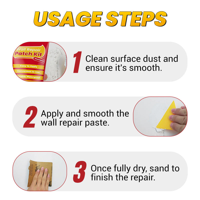 KLAISE® Non-Toxic Wall Repair Solution rewalepair