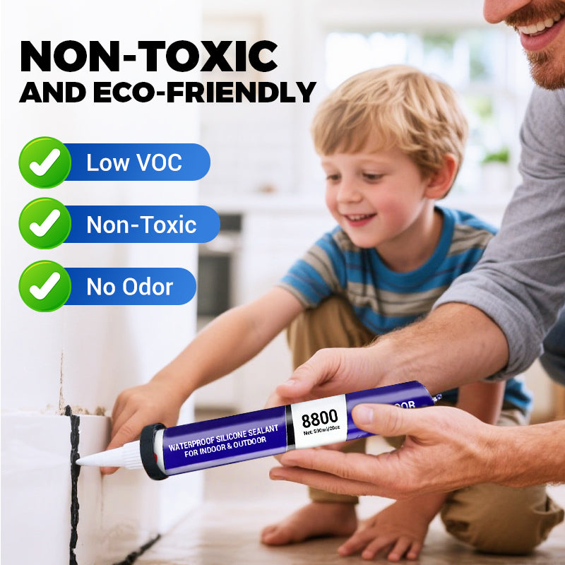 🔥2025 New Upgrades🔥Waterproof Silicone Sealant for Indoor & Outdoor