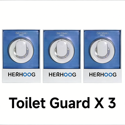 HERHOOG Toilet Seat Guardian: Fully Automatic Disinfection, Odor Removal, and UV Sterilization Device