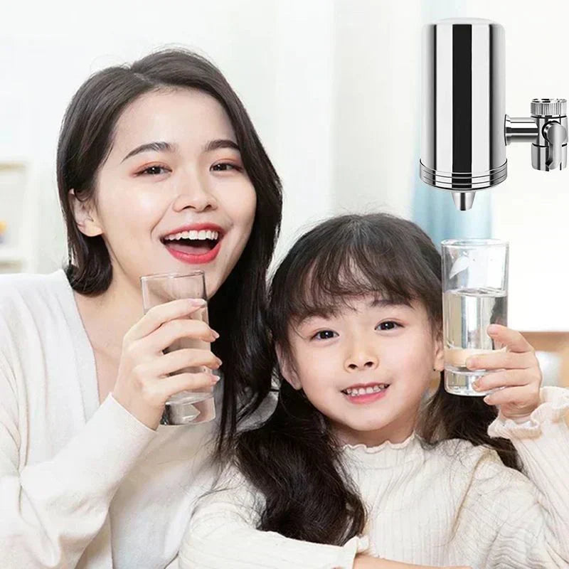 PVZXR🔥 Installation-free Stainless Steel Household Faucet Water Purifier