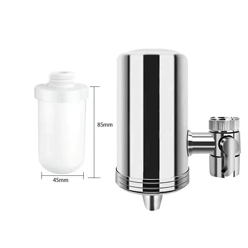 PVZXR🔥 Installation-free Stainless Steel Household Faucet Water Purifier