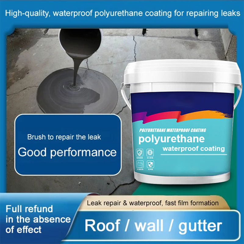 🏠Polyurethane Waterproofing and leak repair Eco-friendly coating