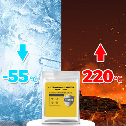 High strength welding clay iron glue