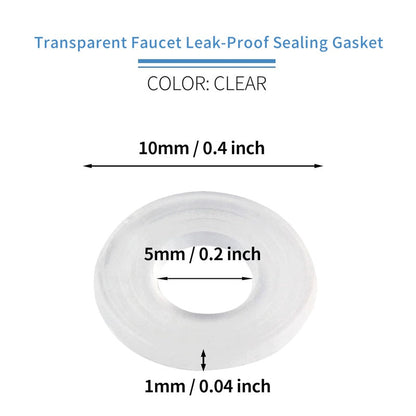 Transparent Faucet Leak-Proof Sealing Gasket