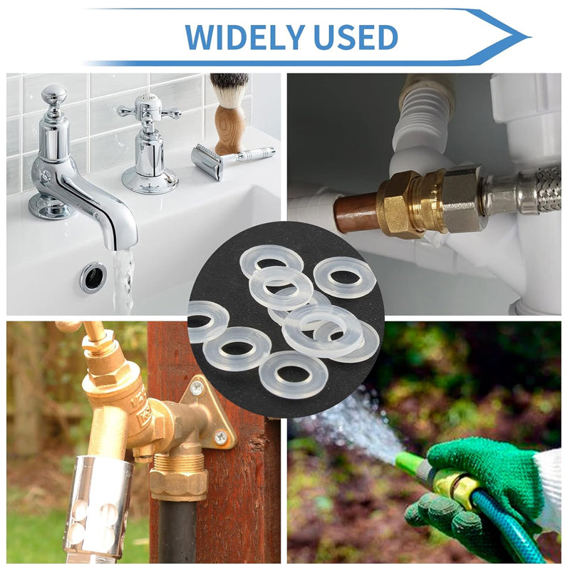 Transparent Faucet Leak-Proof Sealing Gasket