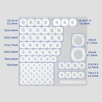 Transparent Faucet Leak-Proof Sealing Gasket