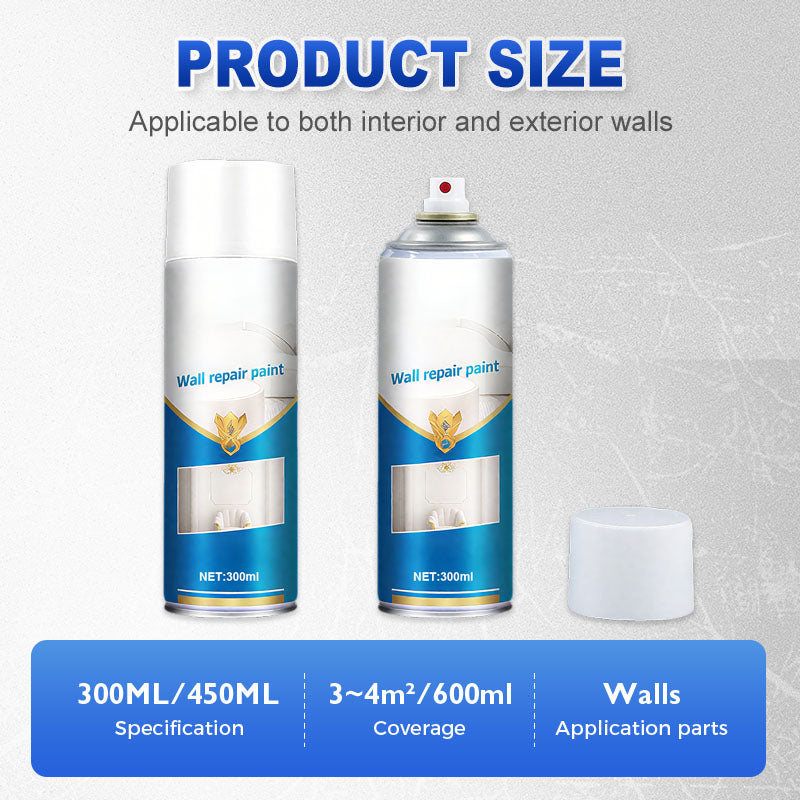 Water-Based White Paint Spray for Wall