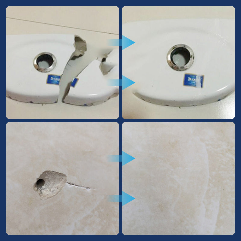 🪒KLAISE® Worry-Free Helper🏗！Ceramic Tile Crack Repair Paste Kit