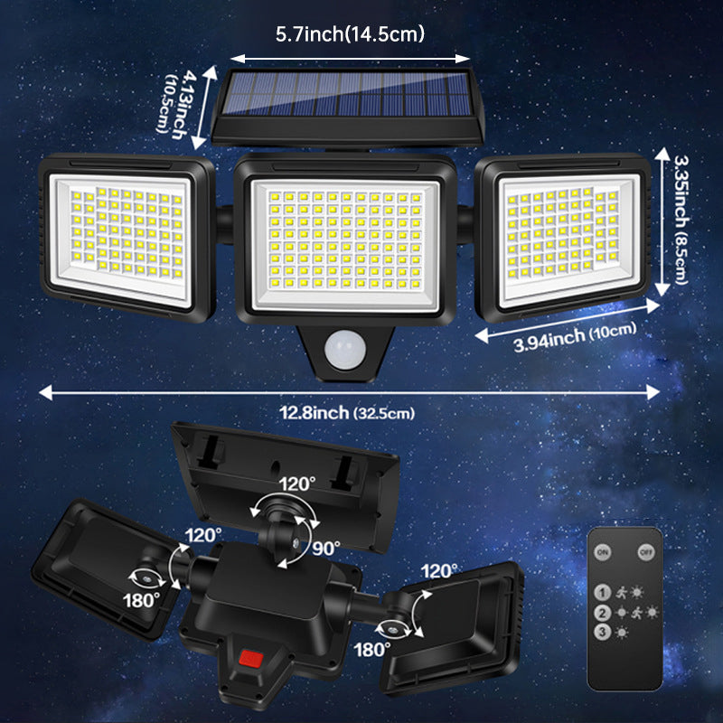 Solar Outdoor Light with Remote Control